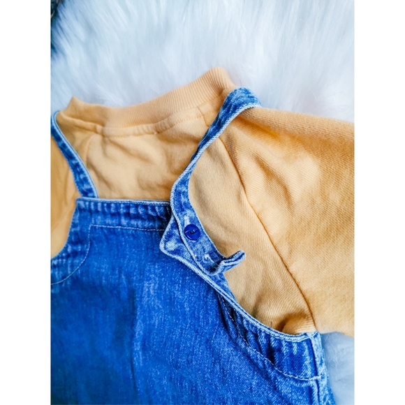 Vintage Ralph Lauren Denim Overall Dress Size 4T - Picture 7 of 8